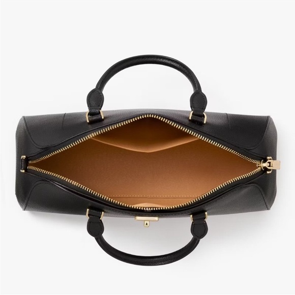 Kate Spade Phoebe Satchel Elegant Black Handbag Bag - Picture 8 of 8